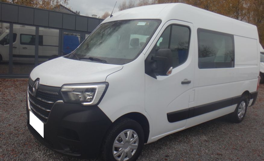 Renault LIFT MASTER IV brygadówka doka dubel kabina 7-osób ŁADNY LED kamera cofania regały półki 2020rok zdjęcie 2