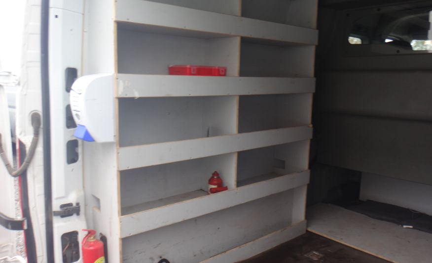 Renault LIFT MASTER IV brygadówka doka dubel kabina 7-osób ŁADNY LED kamera cofania regały półki 2020rok zdjęcie 8