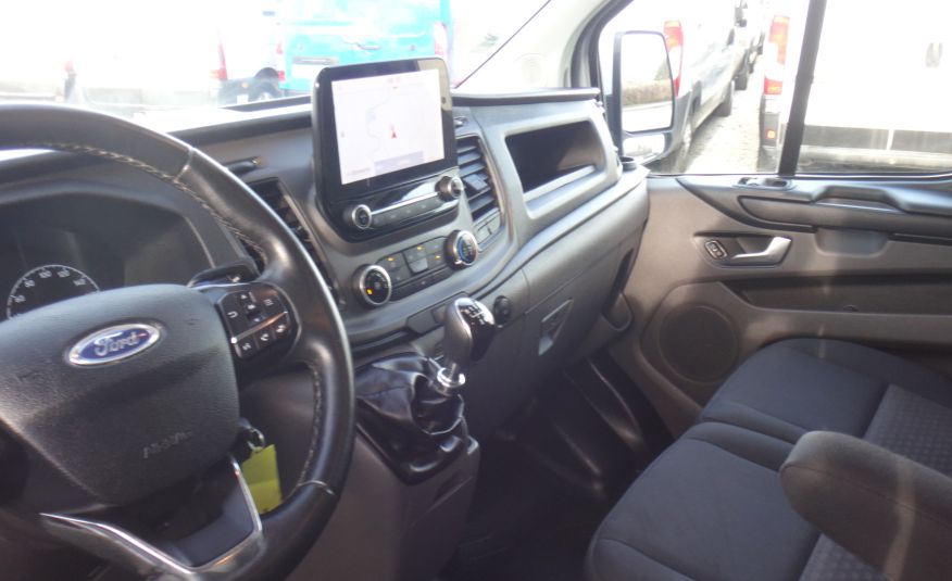 Ford LIFT TRANSIT CUSTOM 2022rok klima LED pdcx2 navi ŁADNY zdjęcie 9