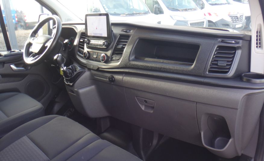 Ford LIFT TRANSIT CUSTOM 2022rok klima LED pdcx2 navi ŁADNY zdjęcie 11