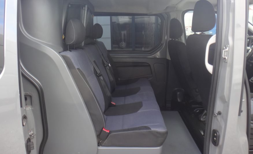 Opel VIVARO L2H1 LONG 2015 doka brygadówka doka dubel kabina 5-os navi kamera cofania zdjęcie 8