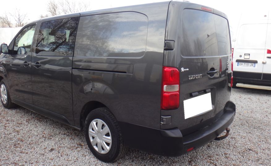 Peugeot EXPERT L3H1 LONG brygadówka 5-osób składana ławka navi pdc ŁADNY 150KM zdjęcie 6