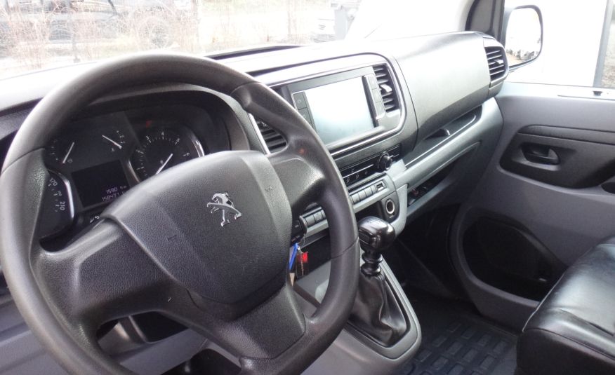 Peugeot EXPERT L3H1 LONG brygadówka 5-osób składana ławka navi pdc ŁADNY 150KM zdjęcie 10