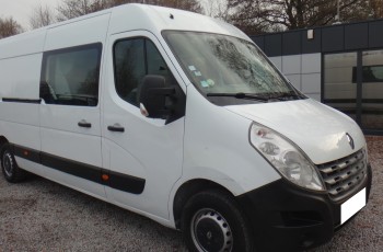 Renault MASTER L3H2 MAX brygadówka doka dubel kabina 7-os 2014rok 125KM