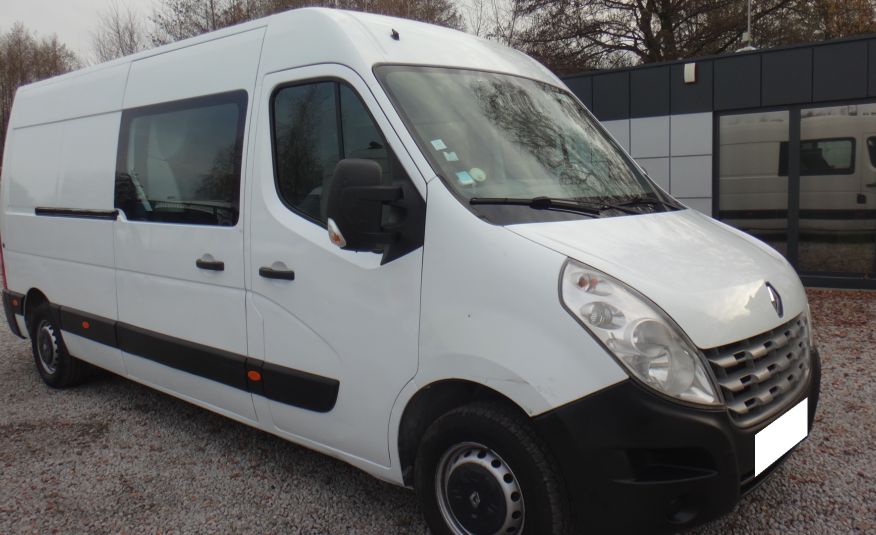 Renault MASTER L3H2 MAX brygadówka doka dubel kabina 7-os 2014rok 125KM zdjęcie 1