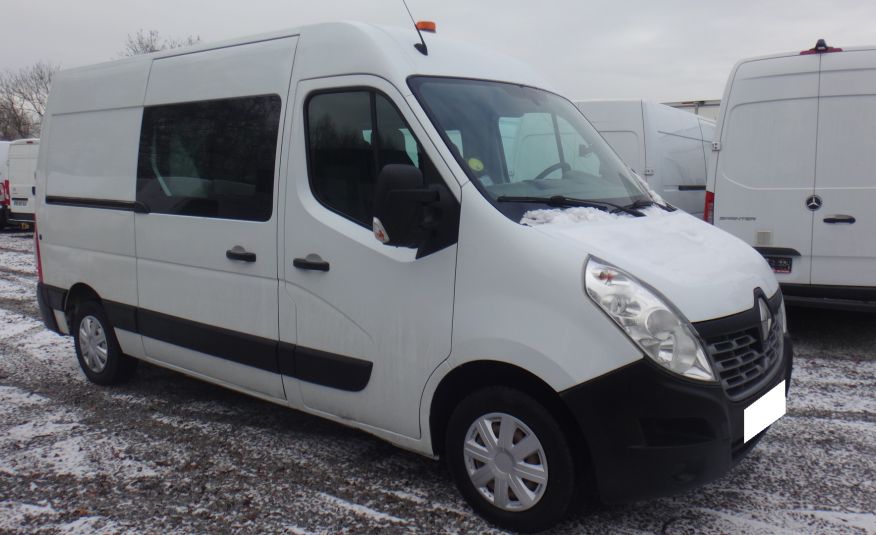 Renault MASTER LIFT brygadówka doka dubel kabina 7-osób klima navi regały półki 2015rok + stacja paliw zdjęcie 1