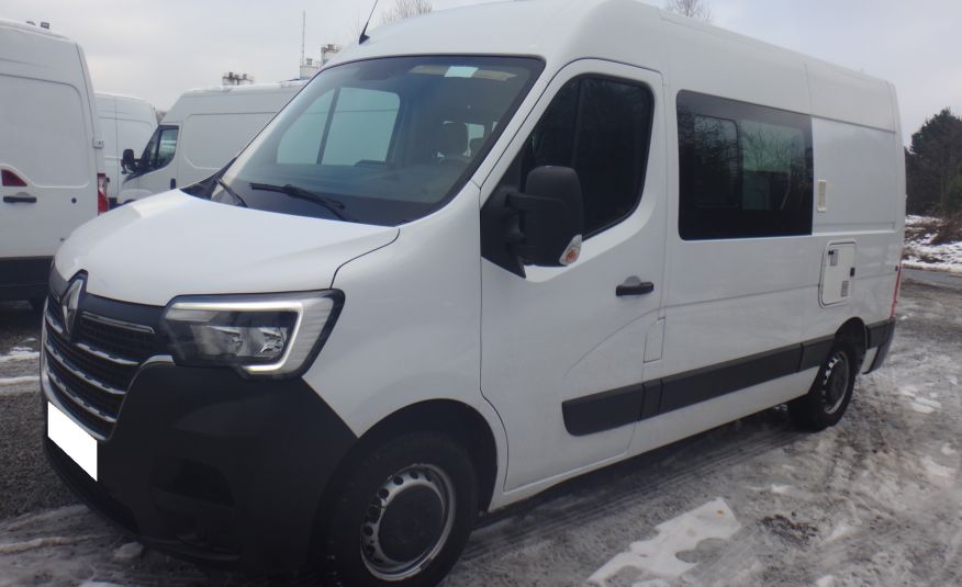 Renault MASTER LIFT brygadówka doka dubel kabina 6-os klima pdc regały półki 2020rok zdjęcie 2
