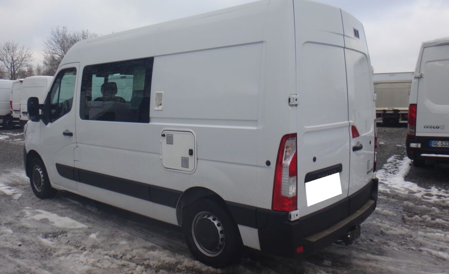 Renault MASTER LIFT brygadówka doka dubel kabina 6-os klima pdc regały półki 2020rok zdjęcie 3