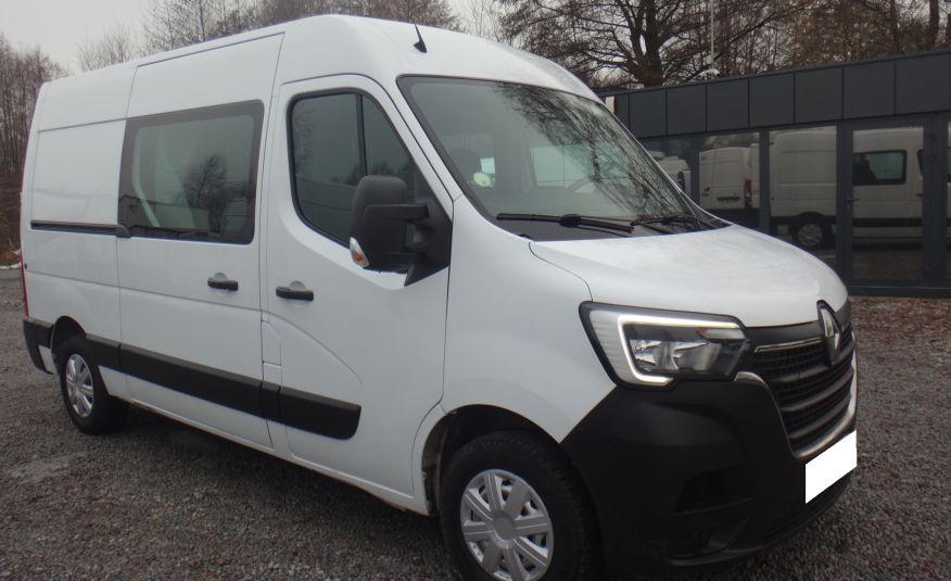 Renault LIFT MASTER IV brygadówka doka dubel kabina 7-osób ŁADNY klima pdc 2022rok zdjęcie 3