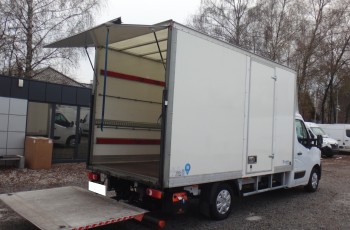 Renault MASTER IV kontener z windą 750kg 2023rok klima LED tempomat drzwi boczne