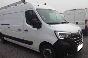 Renault MASTER L3H2 MAX 2020 klima LED navi kamera cofania 150KM bagażnik z drabinką