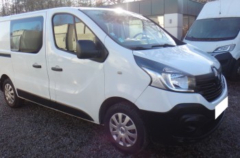 Renault TRAFIC brygadówka doka dubel kabina 2018 rok klima navi