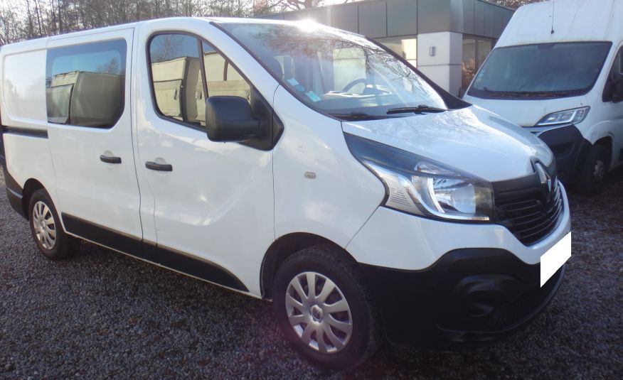 Renault TRAFIC brygadówka doka dubel kabina 2018 rok klima navi zdjęcie 1