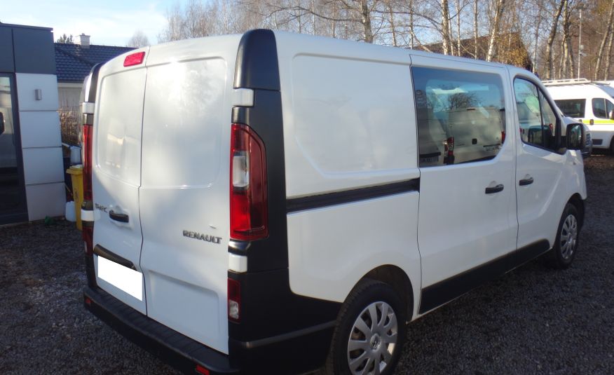 Renault TRAFIC brygadówka doka dubel kabina 2018 rok klima navi zdjęcie 3