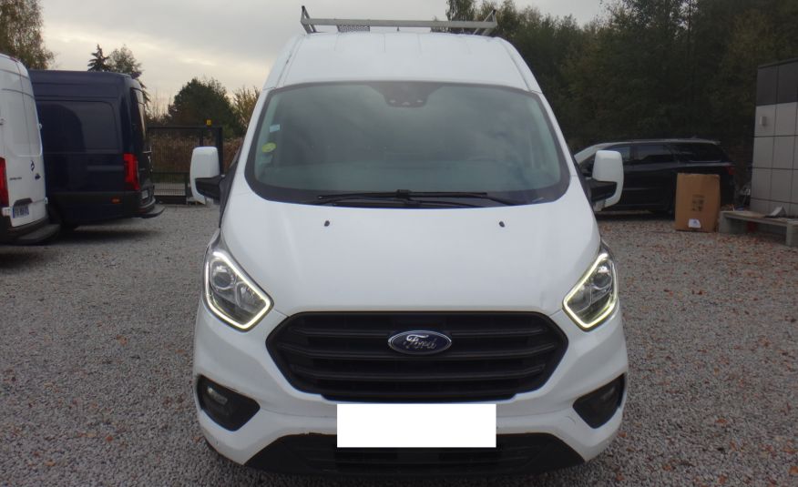 Ford TRANSIT CUSTOM L2H2 LIFT 2021 LED klima navi kamera cofania bagażnik z drabinką ŁADNY zdjęcie 2