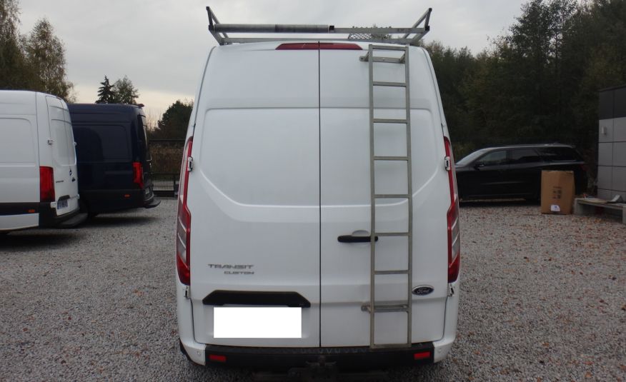 Ford TRANSIT CUSTOM L2H2 LIFT 2021 LED klima navi kamera cofania bagażnik z drabinką ŁADNY zdjęcie 4