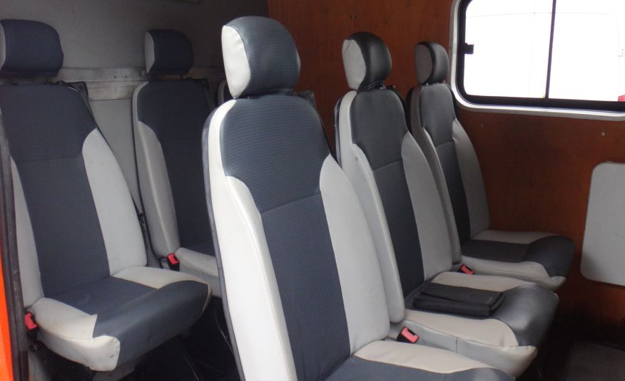 Renault MASTER L3H2 MAX brygadówka doka dubel kabina 9-osób klima 2010rok zdjęcie 6