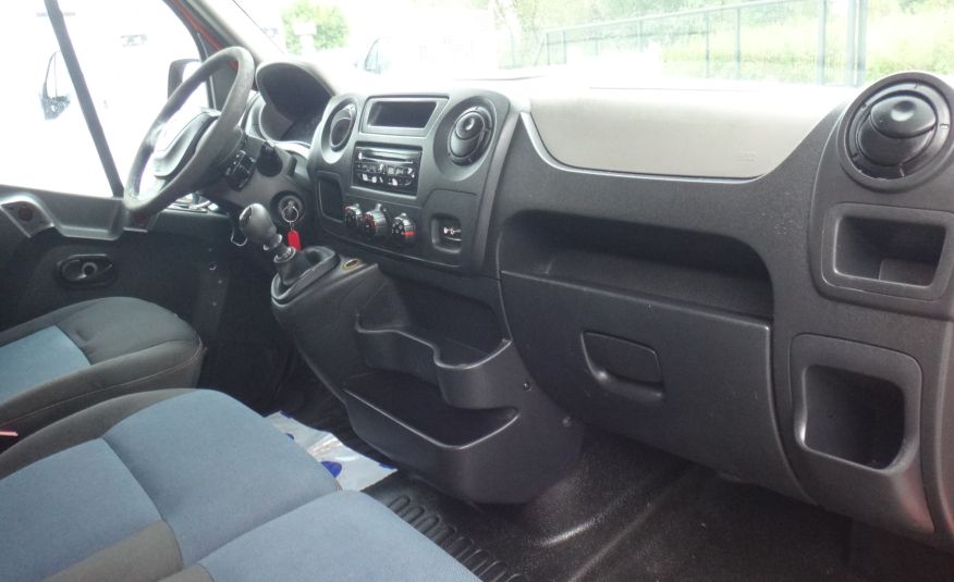 Renault MASTER L3H2 MAX brygadówka doka dubel kabina 9-osób klima 2010rok zdjęcie 9