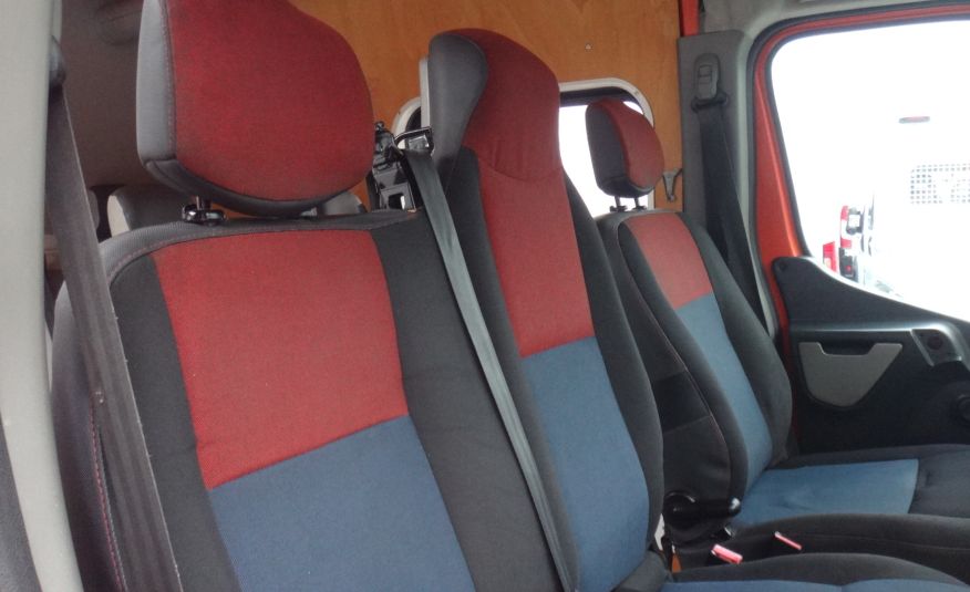 Renault MASTER L3H2 MAX brygadówka doka dubel kabina 9-osób klima 2010rok zdjęcie 10