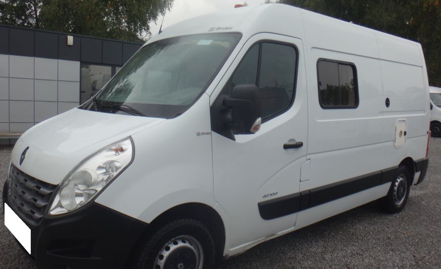 Renault MASTER brygadówka doka dubel kabina 7-osób klima pdc kamera 2014rok ładny zdjęcie 2