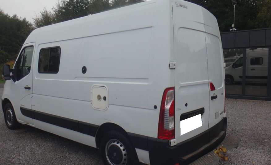 Renault MASTER brygadówka doka dubel kabina 7-osób klima pdc kamera 2014rok ładny zdjęcie 3