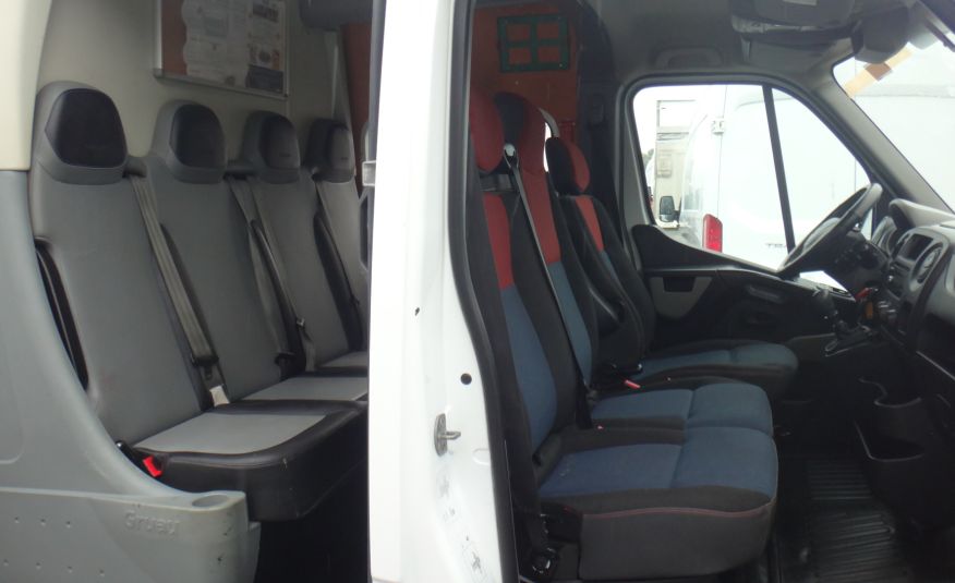 Renault MASTER brygadówka doka dubel kabina 7-osób klima pdc kamera 2014rok ładny zdjęcie 17