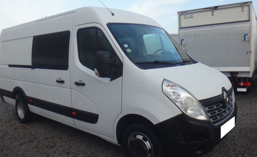 Renault MASTER LIFT brygadówka doka dubel kabina 6-os bliźniacze koła 3500kg na haku zdjęcie 1