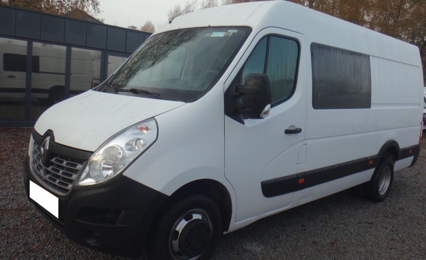 Renault MASTER LIFT brygadówka doka dubel kabina 6-os bliźniacze koła 3500kg na haku zdjęcie 3