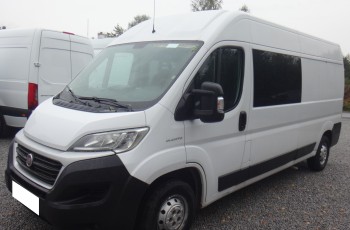 Fiat DUCATO LIFT L3H2 MAX brygadówka doka dubel kabina 2018rok klima navi 7-osób zarejestrowany w Polsce