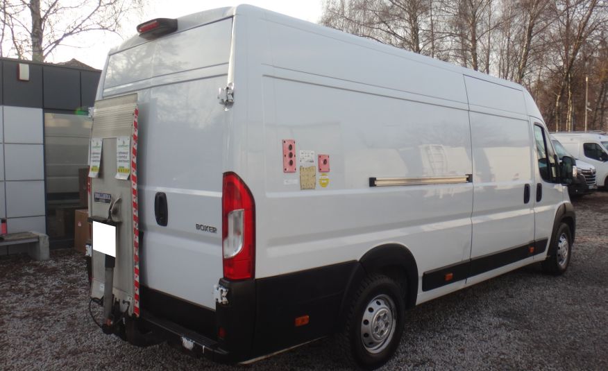 Peugeot LIFT BOXER L4H2 MAXI LONG 165KM 2021 klima pdc kamera cofania + winda 500kg zdjęcie 4