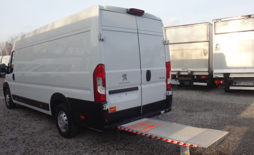 Peugeot LIFT BOXER L4H2 MAXI LONG 165KM 2021 klima pdc kamera cofania + winda 500kg zdjęcie 5