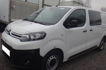 Citroen LIFT JUMPY L3H1 LONG brygadówka doka dubel kabina 6-osób klima kamera cofania 2020rok ŁADNY