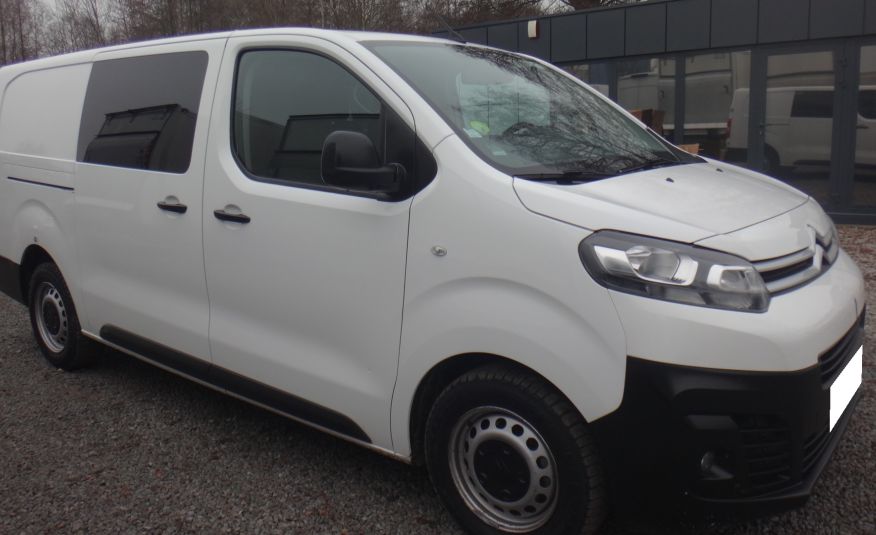 Citroen LIFT JUMPY L3H1 LONG brygadówka doka dubel kabina 6-osób klima kamera cofania 2020rok ŁADNY zdjęcie 2