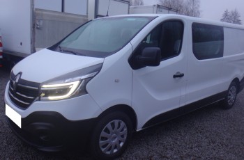 Renault TRAFIC LIFT L2H1 LONG brygadówka doka dubel kabina 6-os 2021r LED navi pdc