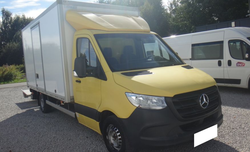 Mercedes LIFT SPRINTER 316 kontener + winda 750kg + drzwi boczne klima navi 163KM zdjęcie 4