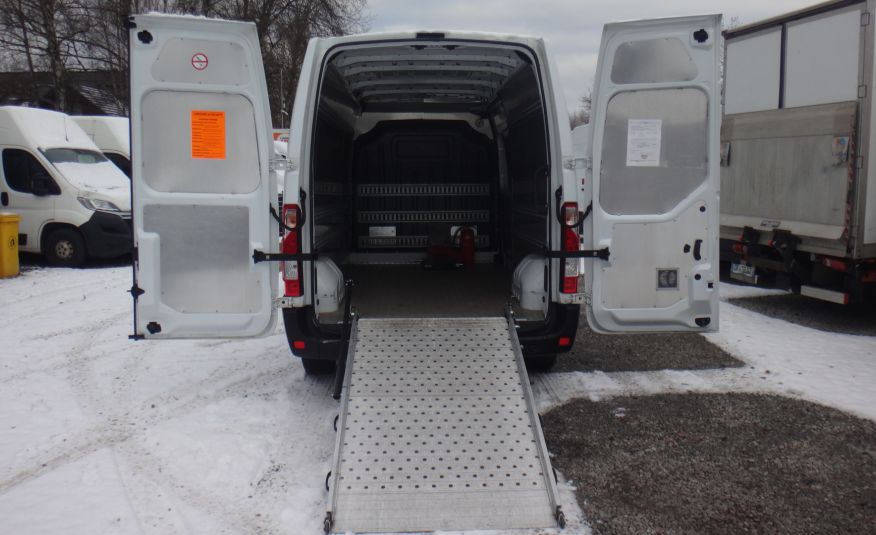 Renault LIFT MASTER IV L3H2 MAX 2021 klima navi pdc LED tempomat ŁADNY + rozkładany najazd rampa zdjęcie 6