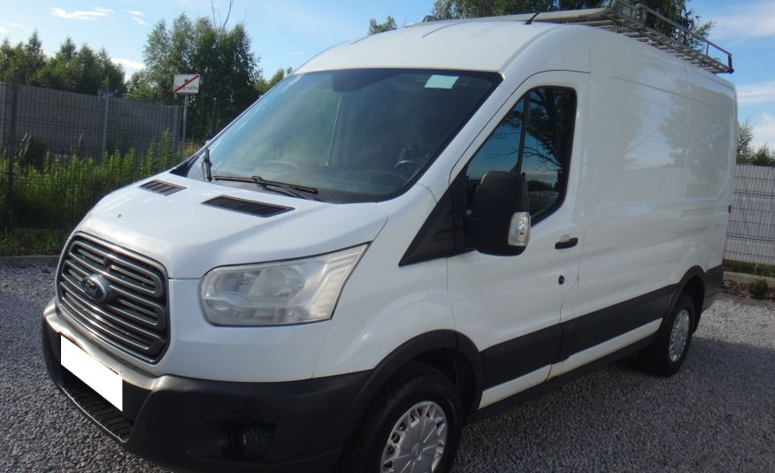 Ford TRANSIT MK8 L2H2 2014 klima pdc tempomat bagażnik z drabinką telefon zdjęcie 2