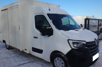 Renault MASTER IV 2021rok klima LED kontener MAXI niskopodwoziowy drzwi boczne