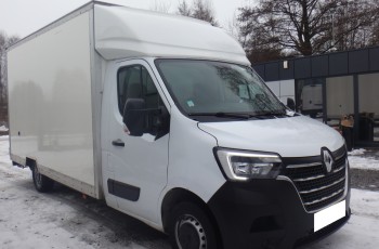 Renault LIFT MASTER IV kontener niskopodwoziowy 2022 klima navi LED 76tys km kamera cofania