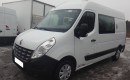 Renault MASTER brygadówka doka dubel kabina 7-os klima tempomat 125KM 2013rok zdjęcie 1