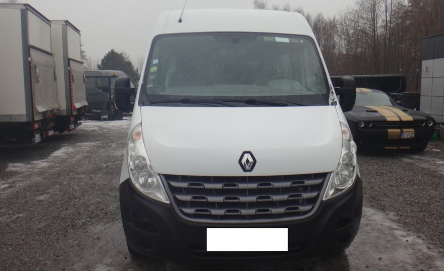 Renault MASTER brygadówka doka dubel kabina 7-os klima tempomat 125KM 2013rok zdjęcie 2