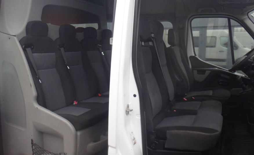 Renault MASTER brygadówka doka dubel kabina 7-os klima tempomat 125KM 2013rok zdjęcie 9