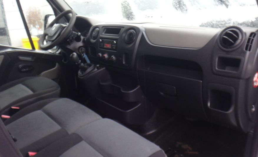 Renault MASTER brygadówka doka dubel kabina 7-os klima tempomat 125KM 2013rok zdjęcie 11
