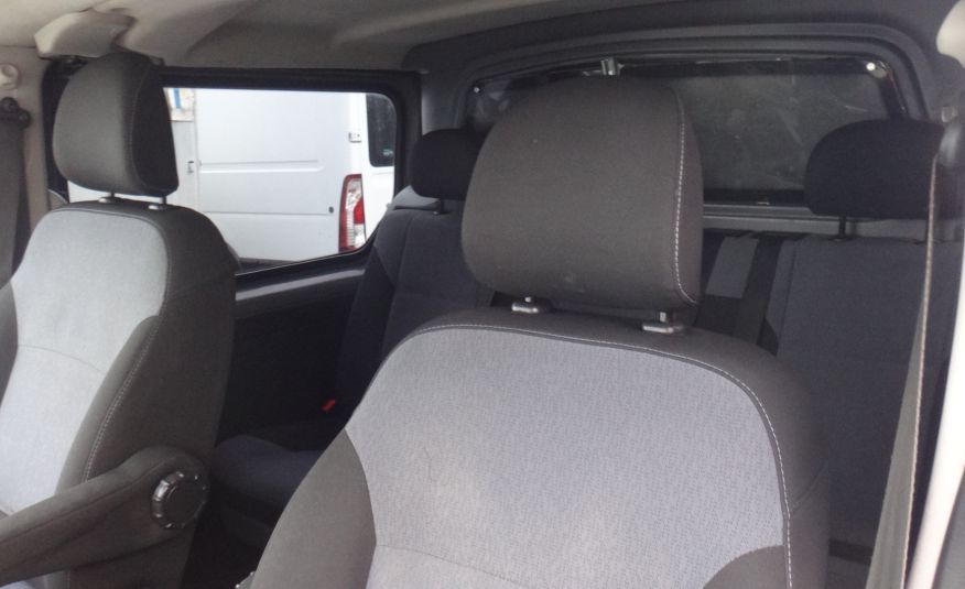 Opel VIVARO L2H1 LONG 2015 brygadówka doka dubel kabina 5-osób ładny zdjęcie 14