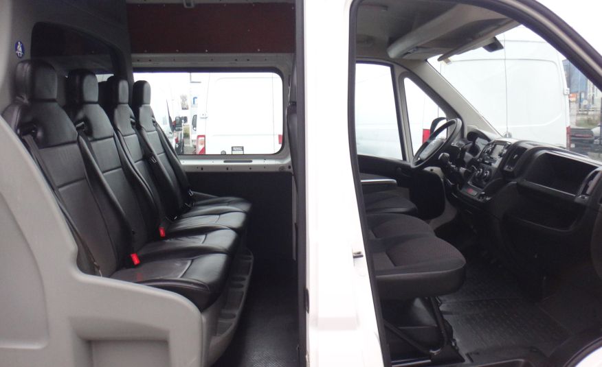 Citroen LIFT JUMPER L3H2 MAX 2016 brygadówka doka dubel kabina 7-osób klima 2.2HDi 150KM zdjęcie 7