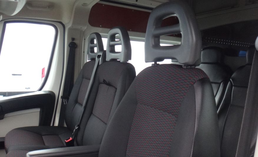 Citroen LIFT JUMPER L3H2 MAX 2016 brygadówka doka dubel kabina 7-osób klima 2.2HDi 150KM zdjęcie 11