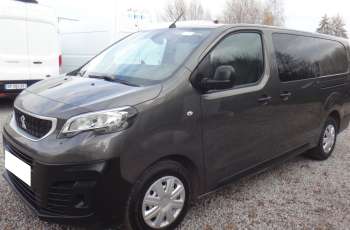 Peugeot EXPERT L3H1 LONG XL brygadówka doka dubel kabina 5-osób składana ławka