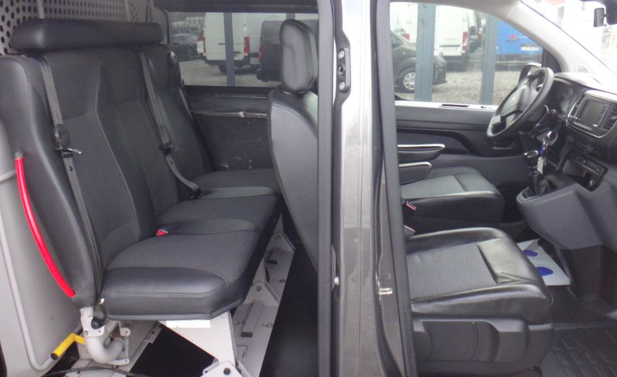 Peugeot EXPERT L3H1 LONG XL brygadówka doka dubel kabina 5-osób składana ławka zdjęcie 8