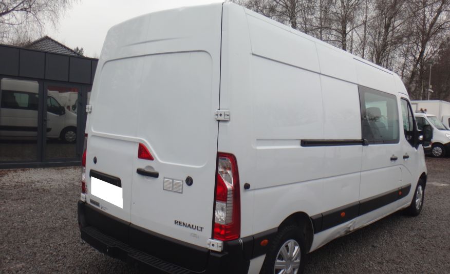Renault MASTER LIFT L3H2 MAX 2019r brygadówka doka dubel kabina 7-osób 150KM navi pdc zdjęcie 3