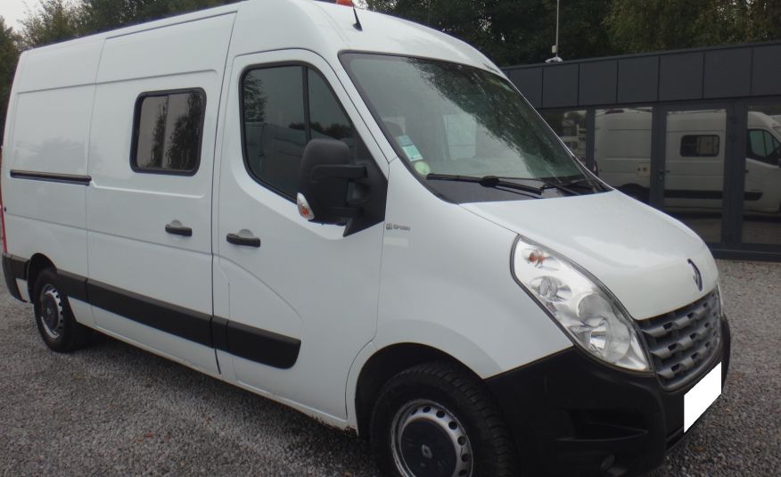 Renault LIFT MASTER brygadówka doka dubel kabina 7-osób klima 2014rok ładny kamera cofania najazd zdjęcie 1